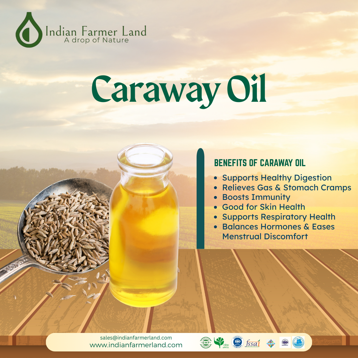 417 - Indian Farmer Land - Essential Oil Manufacturers and Exporters 417