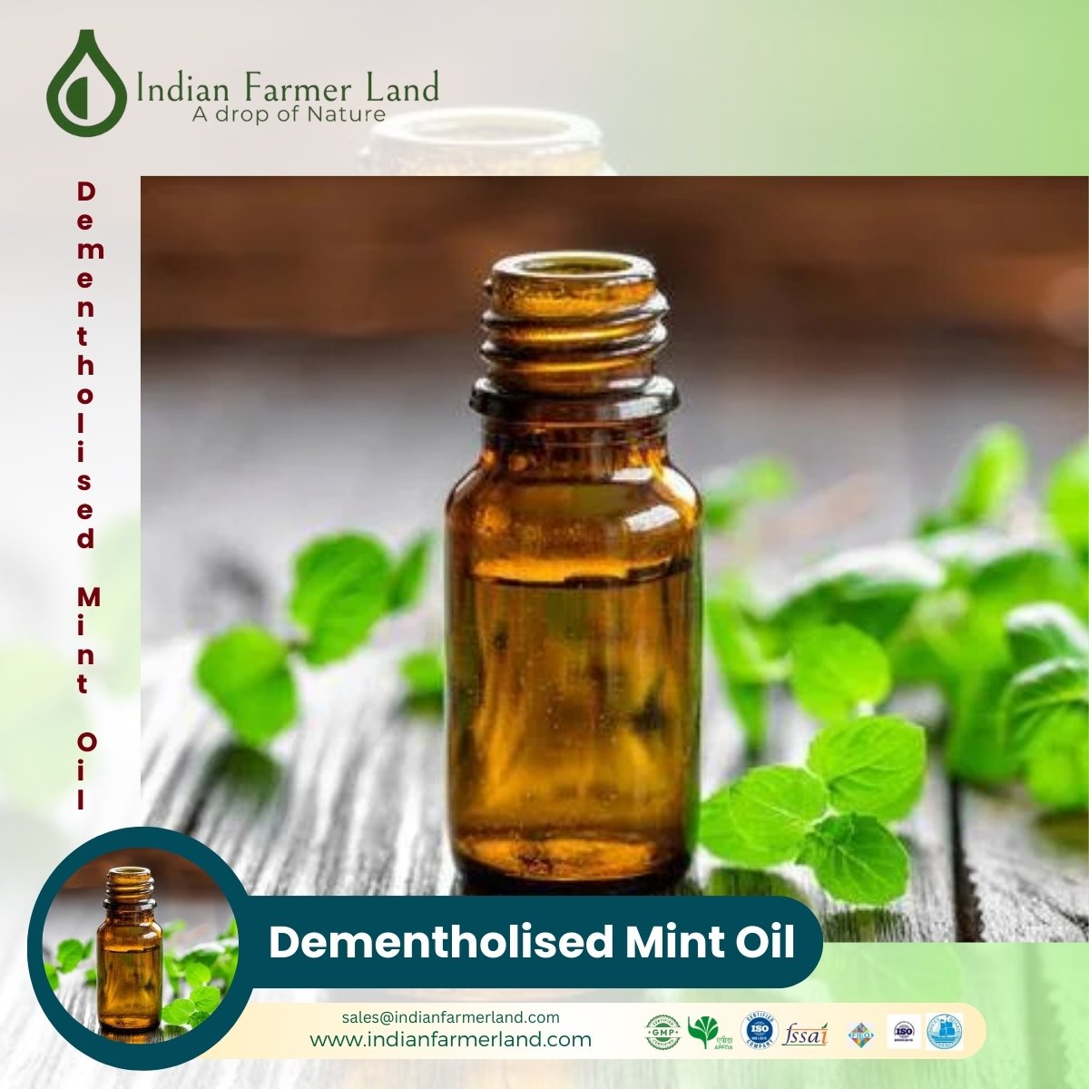 260 - Indian Farmer Land - Essential Oil Manufacturers and Exporters 260