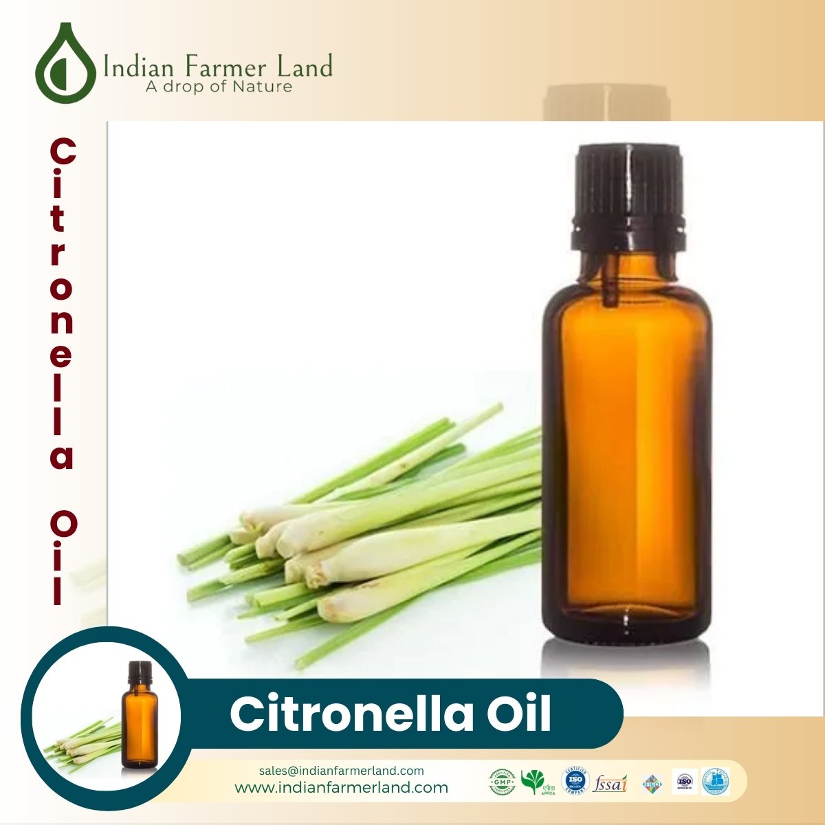 274 - Indian Farmer Land - Essential Oil Manufacturers and Exporters 274